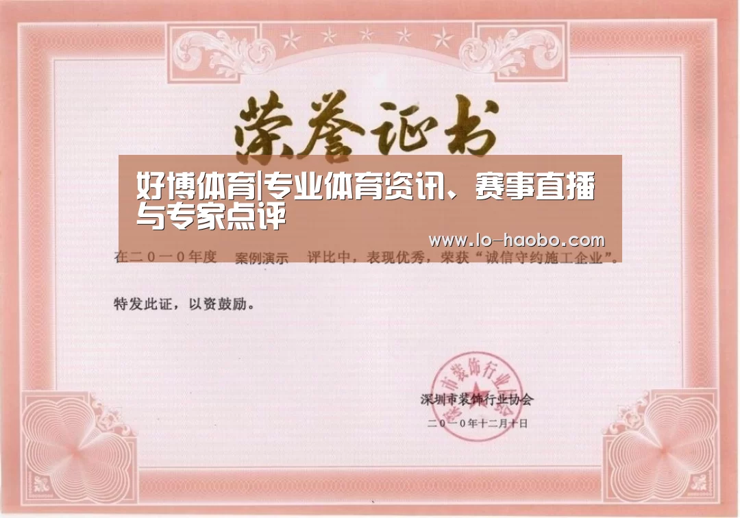 荣誉证书二